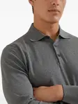 Рубашка поло Brunello Cucinelli, серый - фото 5