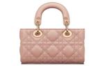 DIOR Леди D JOY Сумка через плечо мини женская розовый - фото 2