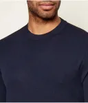 Свитер regular fit Ea7, темно-синий - фото 4