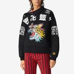 Свитер ss21 pattern cotton thicken stay warm hoodie black Kenzo, черный - фото 3
