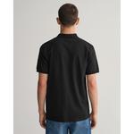 Поло Gant Reg Contrast Rugger, черный - фото 2