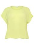 Блузка KAFFE curve, желтый - фото 3