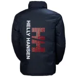 Пуховик с логотипом HELLY HANSEN, зеленый - фото 2