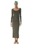 No Matter What Платье в оливковом цвете - фото