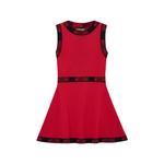 MOSCHINO Женское красное платье без рукавов - фото