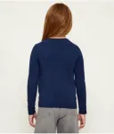 Блуза regular fit Guess, темно-синий - фото 3