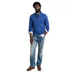 Свитер Gant 8030170 с половинной молнией, синий - фото 5