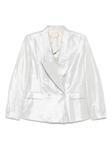 Металлический блейзер RAME, серебряный - фото