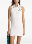 Мини-платье без рукавов Sporty & Rich, белый - фото 3