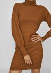 Платье-джемпер VILA, коричневый - фото 7