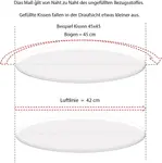 Подушка Haus und Deko, бежевый - фото 6