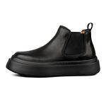 LOHAN·SIR Челси ботинки на платформе мужские черные, цвет Black - фото