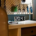 Часы/термометр/будильник IKEA, 18x8 см, белый - фото 5