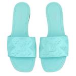 Шлепанцы Louis Vuitton Revival женские, зеленый - фото 4