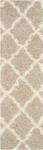 Ковер-дорожка SAFAVIEH, 69 x 549 см, Dallas Shag Collection, Beige & Ivory, узор Trellis, без ворса и простой в уходе, идеален для помещений с высокой проходимостью в гостиной, спальне (SGD257D) - фото 2