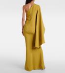 Платье макси на одно плечо Sifnos Taller Marmo, Citron - фото 3