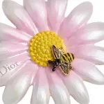 DIOR Брошь Unisex Gold/Multicolor - фото 4