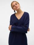Вязаный свитер в темно-синем пиджаке Vero Moda - фото 5