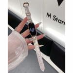 MSSM Часы Watch Band Xiaomi Compatibility Leather, Shimmering Gold - фото 3