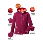 Куртка софтшелл Killtec "Куртка софтшелл для девочек", цвет Pflaume - фото 11