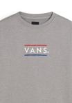 Толстовка Vans CREW, Cement Heather/Grey - фото 3