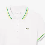 Джерси поло топ LACOSTE, белый - фото 5