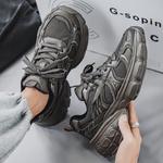 Кроссовки мужские толстые низкие Deerway, черный - фото 18