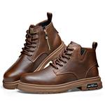 Мужские ботинки Cahhrrn X Martin Boot Men Beige Romon - фото 12