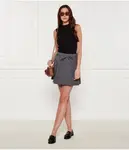 Юбка из севра Marella Sport, серый - фото 2