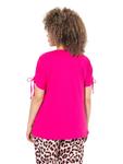 Футболка Ulla Popken, цвет magentapink - фото 3