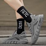 Кроссовки мужские Lifestyle Shoes Men Low-Top Black Binary - фото 8