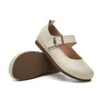 EBLAN Бежевые балетки Mary Jane, цвет Beige - фото 3