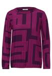 Блузка CECIL Blouse, цвет aubergine - фото