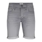 Шорты Jack & Jones Rick Con I.K. 063 Plus denim, серый - фото