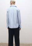 Блуза Mango Button-down blouse, Light Blue - фото 4