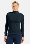 Джемпер ODLO MID LAYER 1/2 ZIP BERRA, Dark Sapphire/Dark Blue - фото