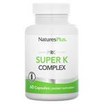 NaturesPlus, Pro Super K Complex, 2040 мкг, 60 капсул - фото