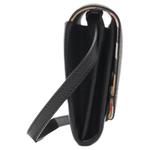 Burberry Женская черная сумка через плечо из телячьей кожи - фото 2