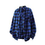 Футболка унисекс BRUMAIRE, красная клетка - фото 3