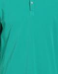 Рубашка поло Rossopuro, бирюзовый - фото 4