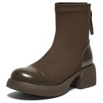 Женские ботинки BASTO, коричневый fleece-lined - фото 11