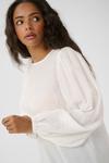 Блуза KAFFE CURVE Viva, белый - фото 5