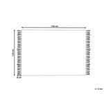 Одеяло Beliani, 125x150 см, голубой - фото 3