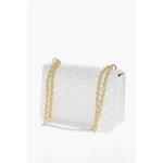 Белая полиэтиленовая сумка через плечо Moschino, White - фото 2