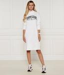 Платье Tommy Jeans Varsity, белый - фото 3