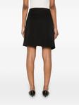 Coperni юбка мини с запахом, черный - фото 4
