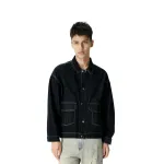 Мужская джинсовая куртка GAP, цвет Dark Blue - фото 5