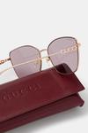 Солнцезащитные очки Gucci, золотой - фото 4