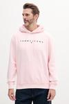 Толстовка Tommy Jeans, розовый - фото
