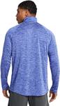 Футболка Under Armour Men's Tech 2.0 ½ Zip, Royal/Graphite - фото 2